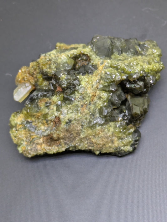 Demantoid Garnet on Matrix