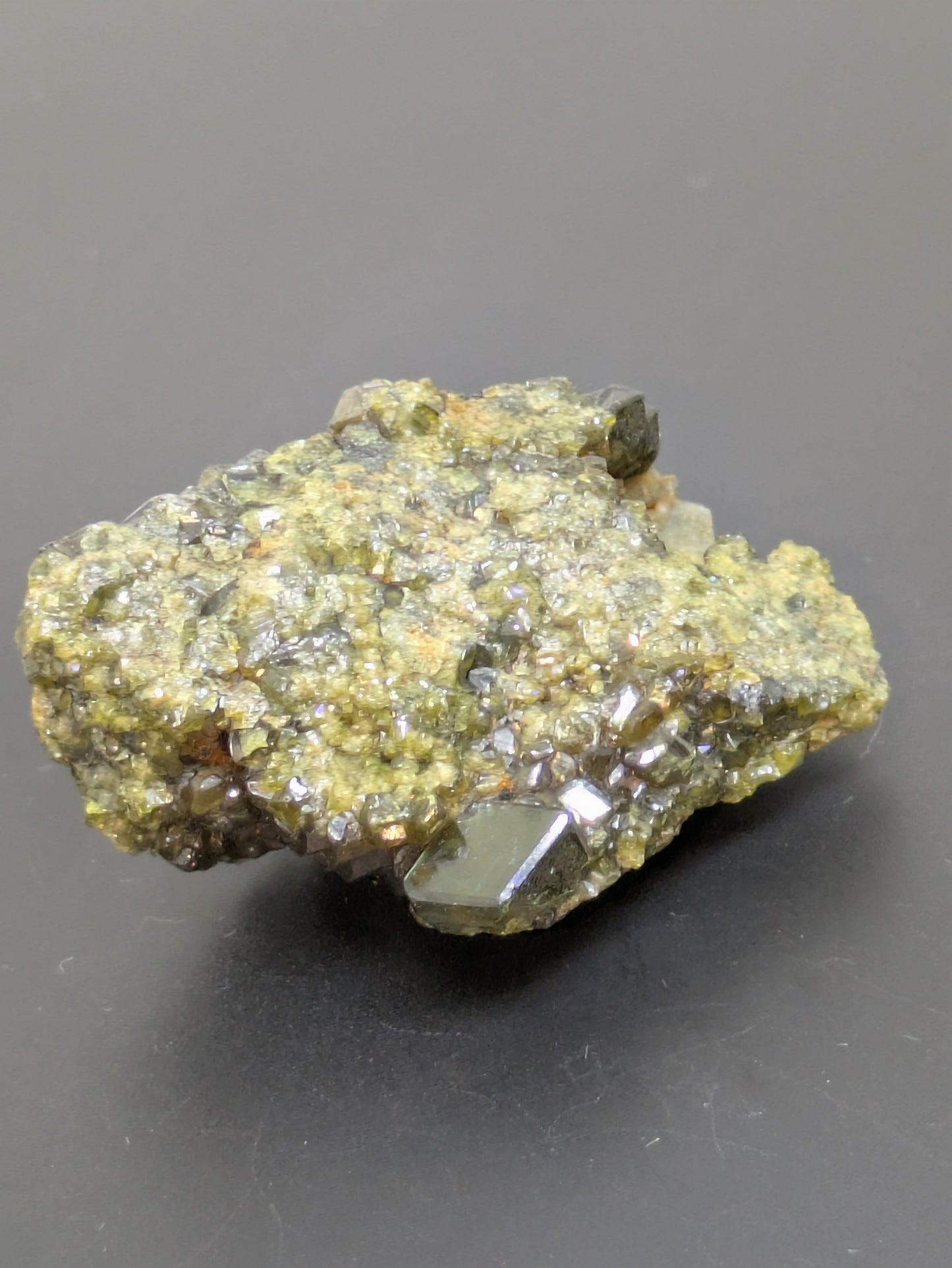 Demantoid Garnet on Matrix